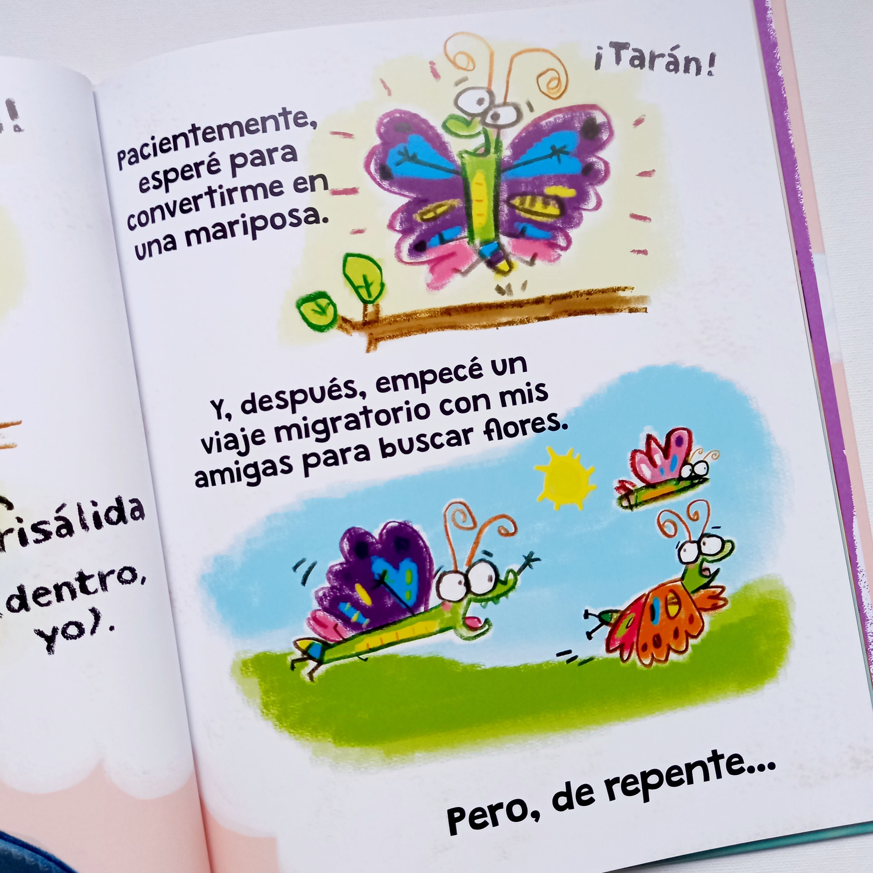 La mariposa insegura La mariposa insegura